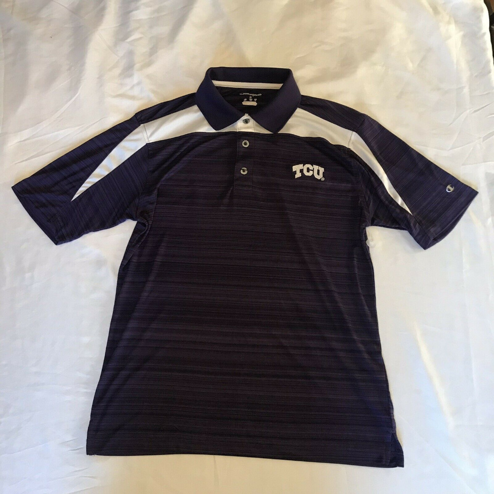 TCU Horned Frog Champion Polo Mens Small